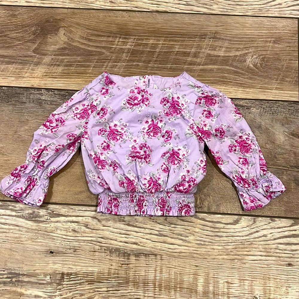 Janie & Jack Floral Blouse